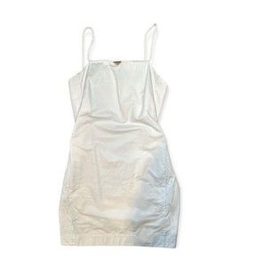 COS white mini dress size small